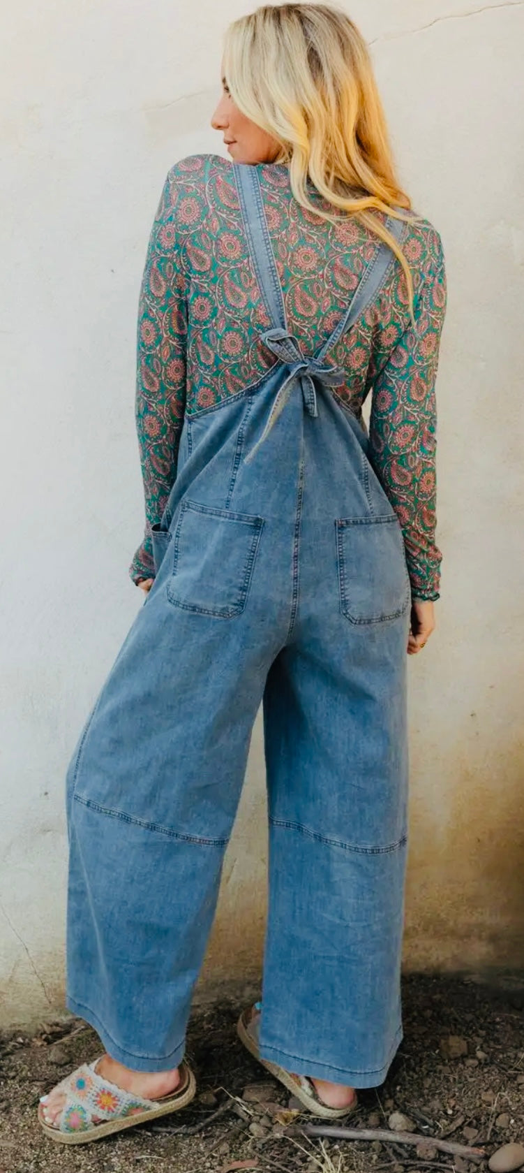 Denim Boho Jumper